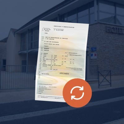 prix carte grise Talant 21240