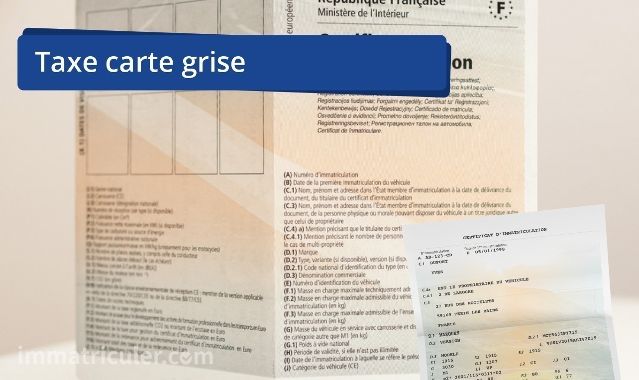 taxe carte grise