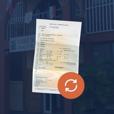 prix carte grise Tsingoni 97680