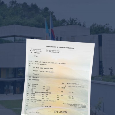 prix carte grise Valbonne 06560