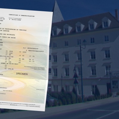 prix carte grise Vauréal 95490