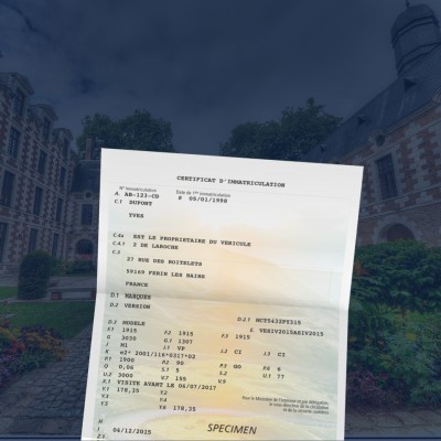 prix carte grise Vendôme 41100