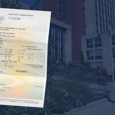 prix carte grise Vénissieux 69200