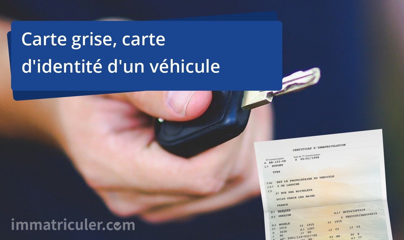 vente vehicule carte grise