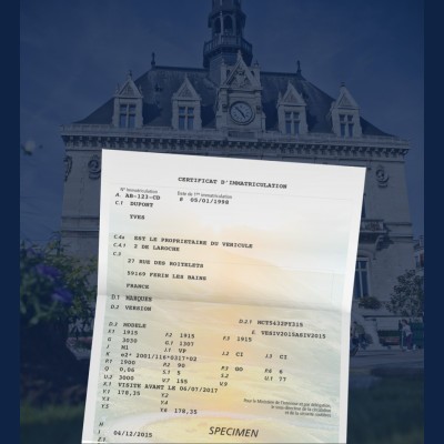 prix carte grise Vincennes 94300