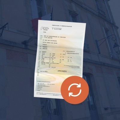 prix carte grise Yzeure 03400